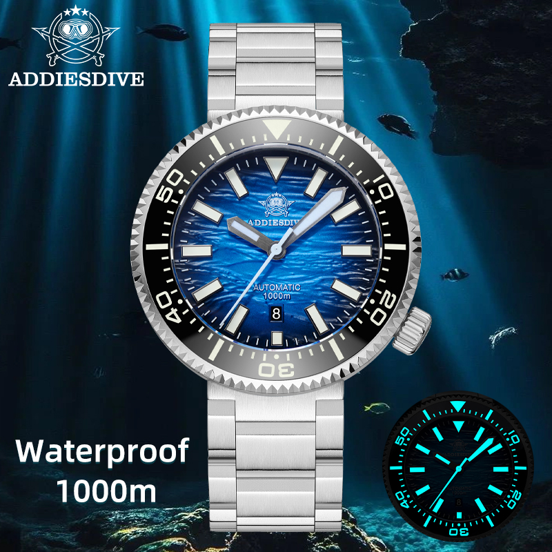 Seiko Watch Presage - ADDIESDIVE New Men's Automatic Dive Watch