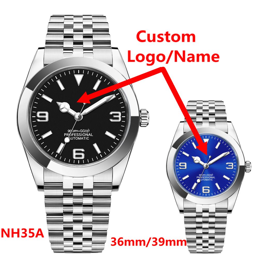 Jewelry With Watches - Custom Logo Luxury NH35 Watch Women