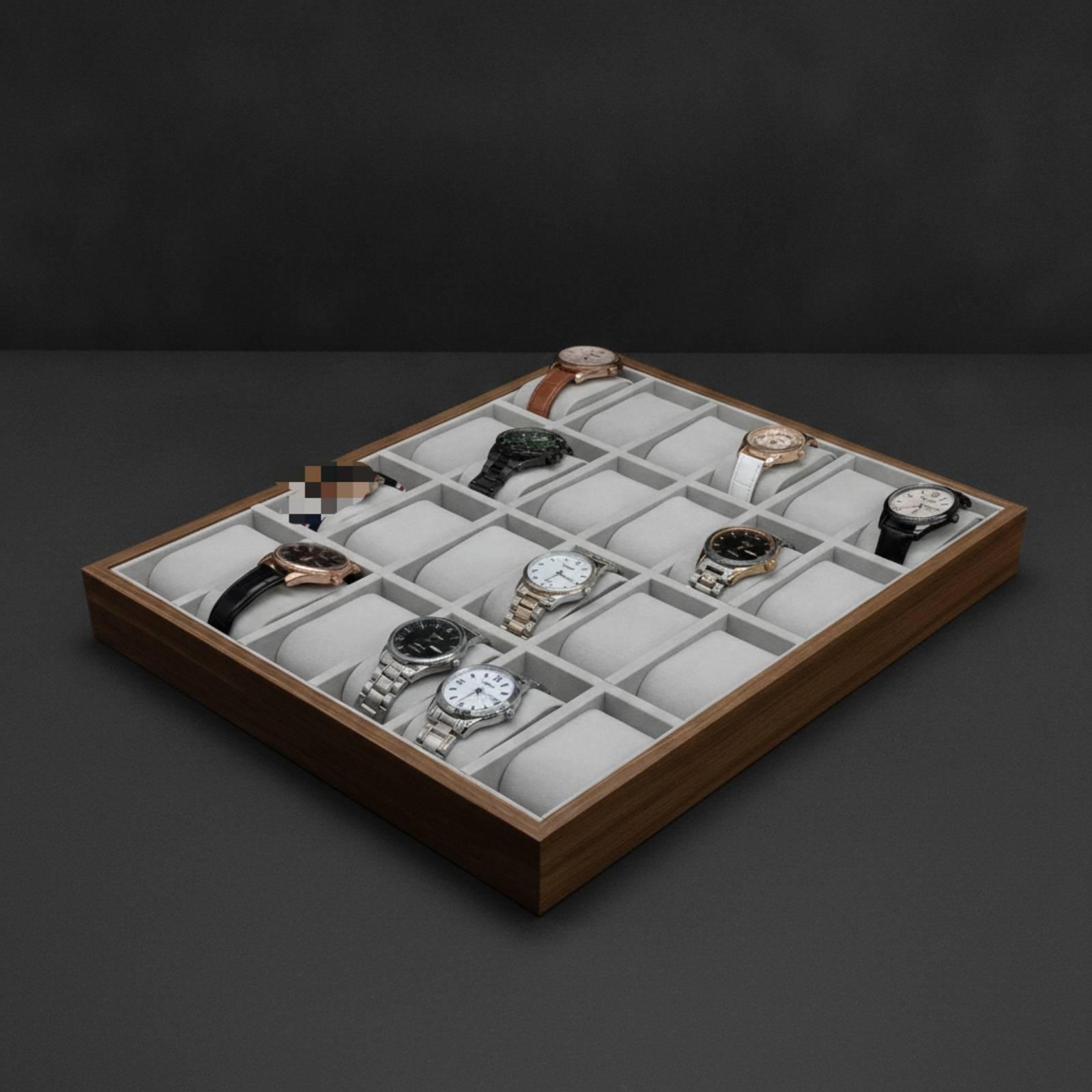 Watch Display Box Lumber Watch - Jewelry Box With Watches 评论和价格