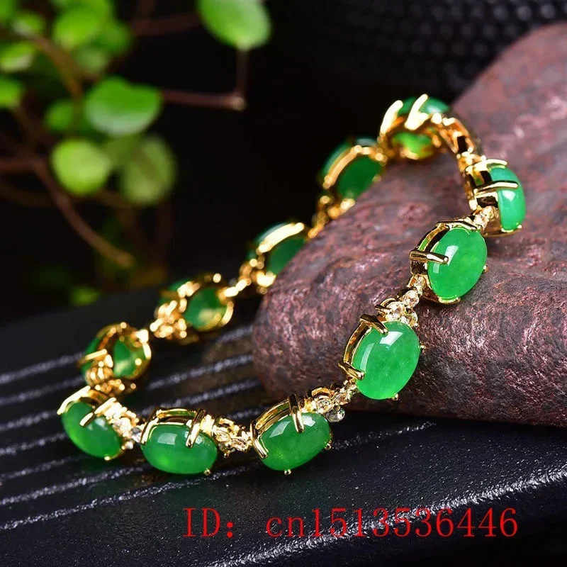 Natural Green Jade Agate LOVE  - Jewelry & Watches Sp Z Oo Opinie 评论和价格