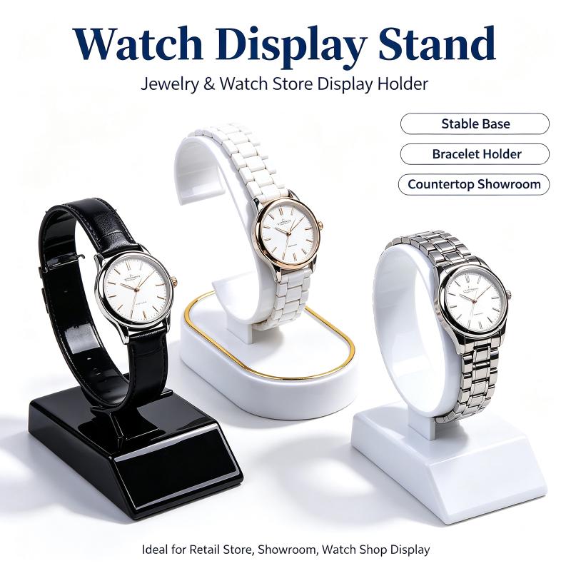 C-Ring Watch Display Rack 2/4P - Jewelry And Watches Inc 评论和价格