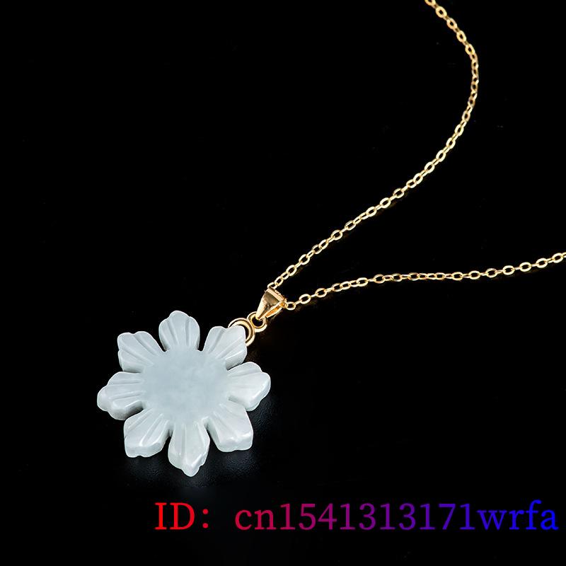 Myanmar Jade Sunflower Pendant - Jewelry & Watches Sp Z Oo Opinie 评论和价格
