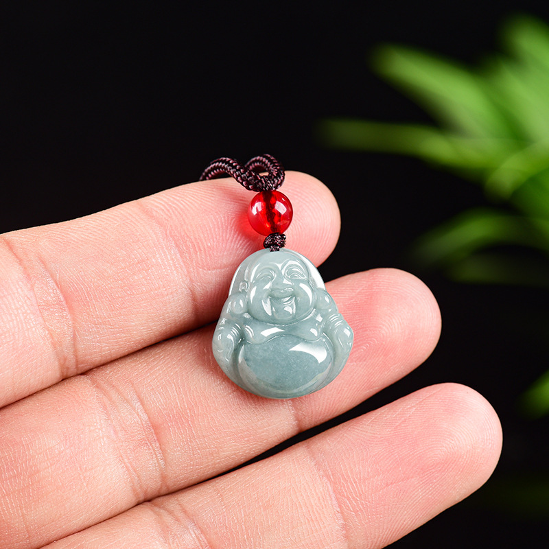 Myanmar Jadeite Guanyin Buddha - Jewelry & Watches Sp Z Oo Opinie 评论和价格