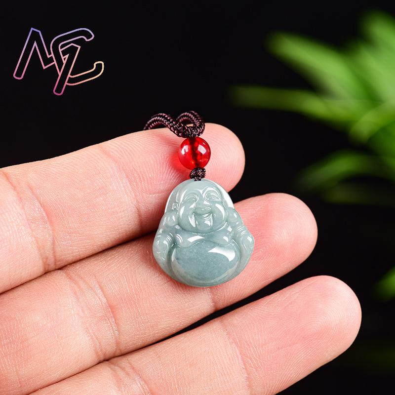 Myanmar Jadeite Guanyin Buddha - Jewelry & Watches Sp Z Oo Opinie 评论和价格