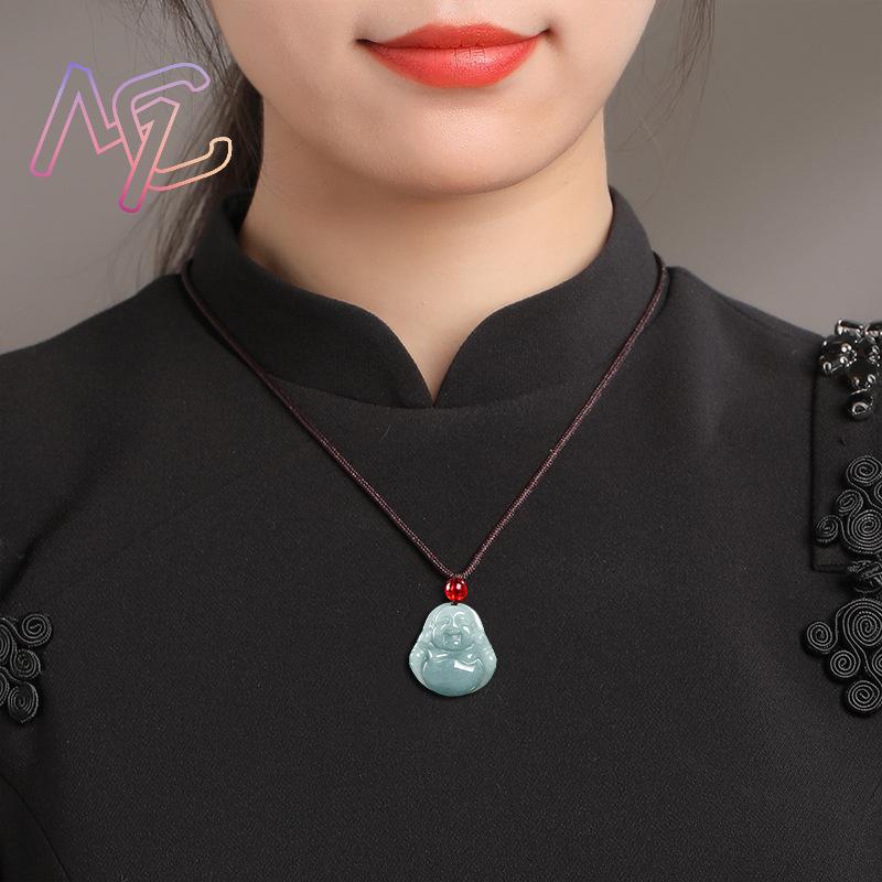 Myanmar Jadeite Guanyin Buddha - Jewelry & Watches Sp Z Oo Opinie 评论和价格