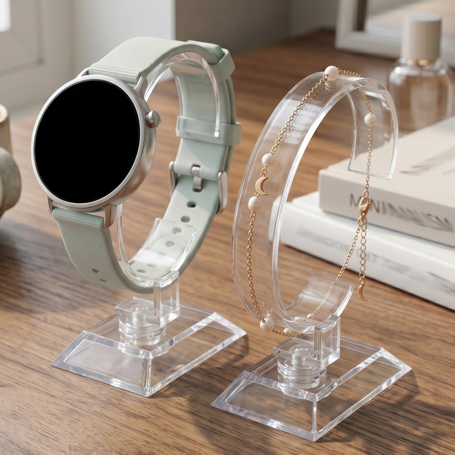 Transparent Watch Display Stan - Jewelry And Watches Inc 评论和价格