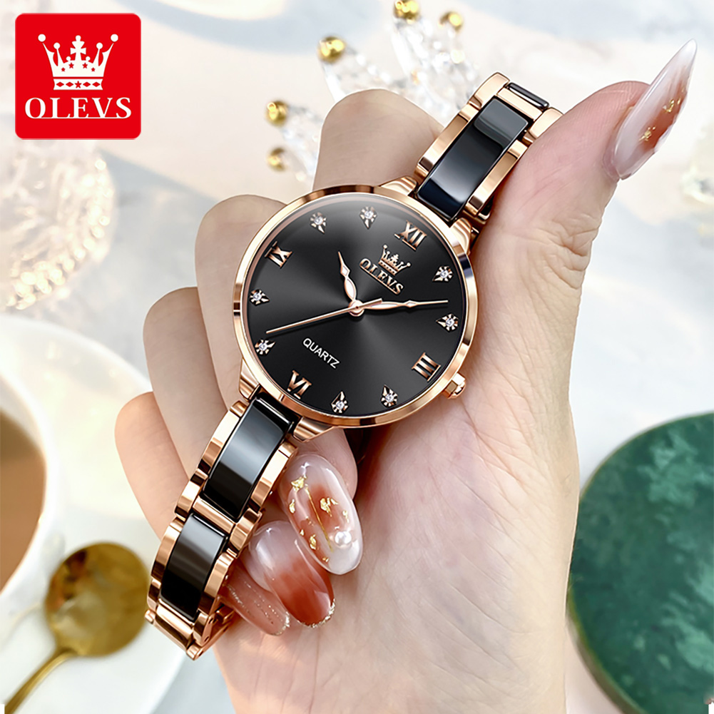 OLEVS 5872 Women Watches Quart - Jewelry With Watches 评论和价格