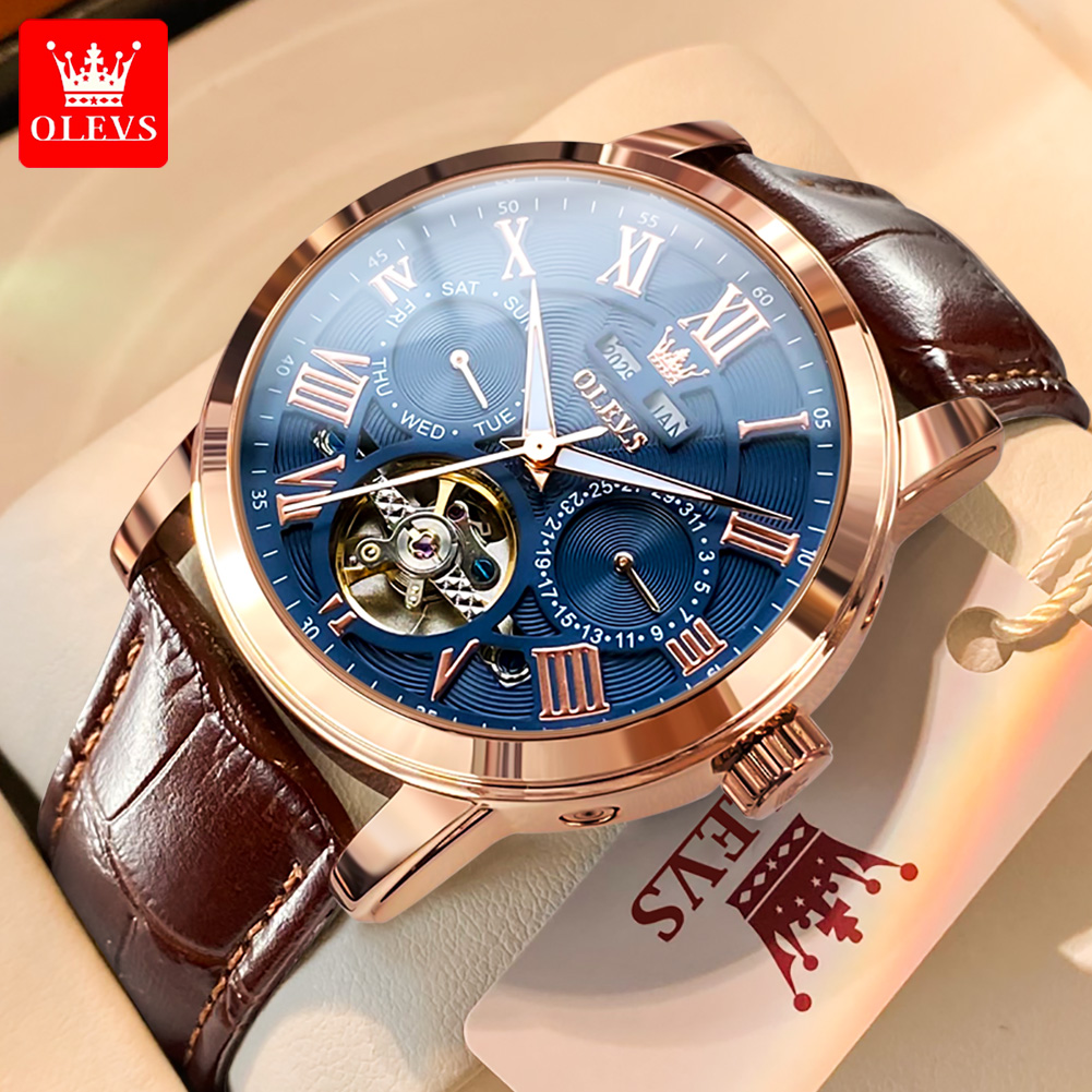 OLEVS 6668 Top Brand Men's Wat - Seiko Watch Presage 评论和价格