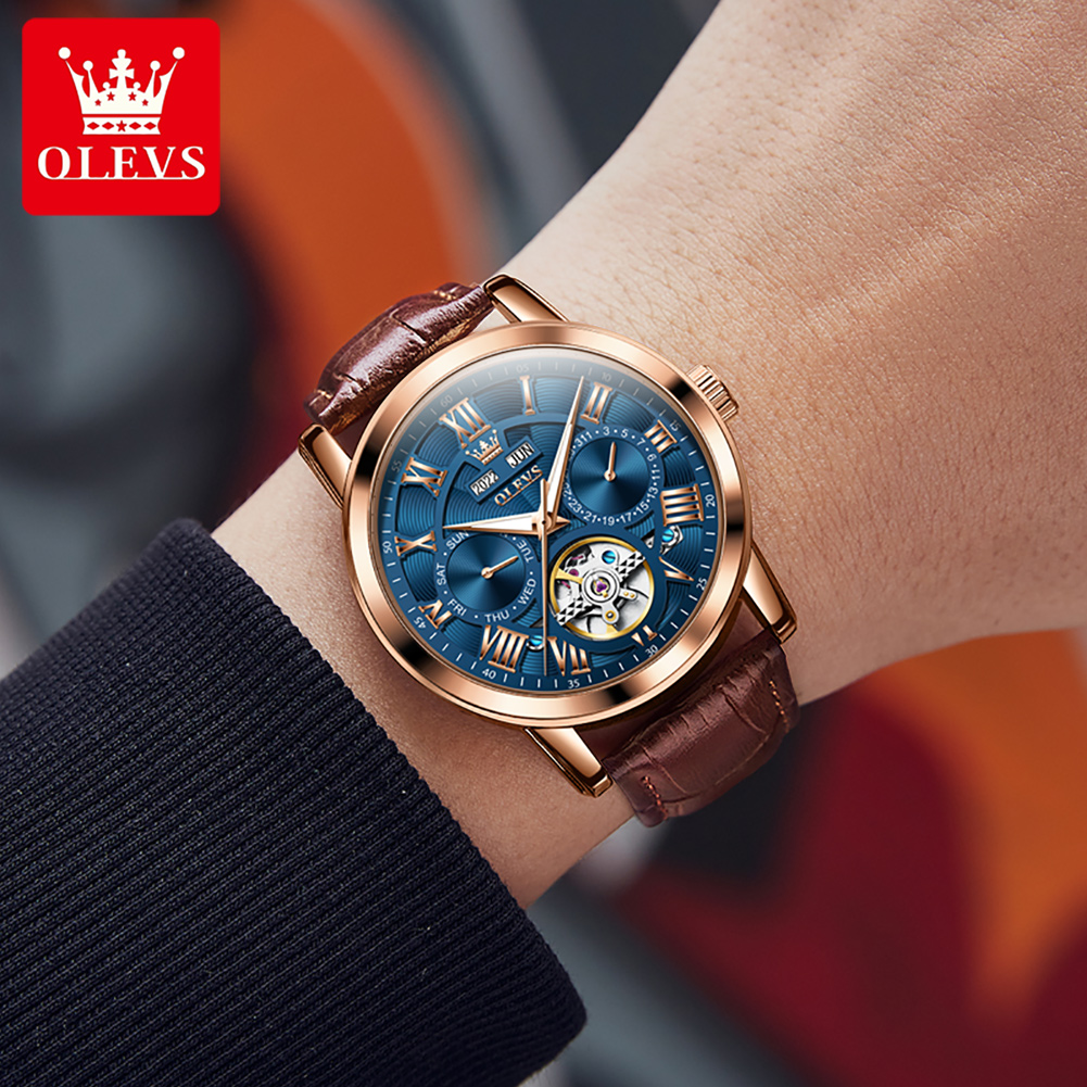 OLEVS 6668 Top Brand Men's Wat - Seiko Watch Presage 评论和价格