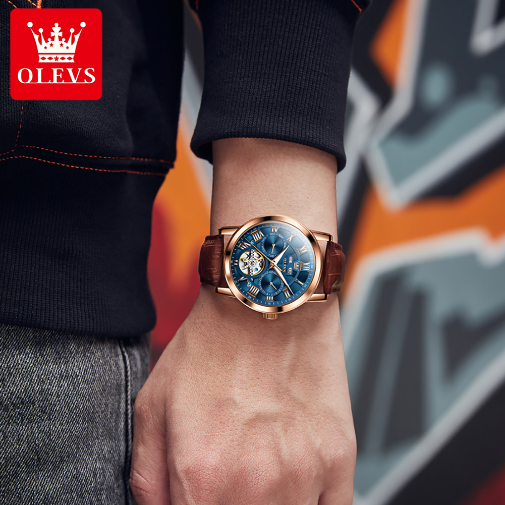OLEVS 6668 Top Brand Men's Wat - Seiko Watch Presage 评论和价格