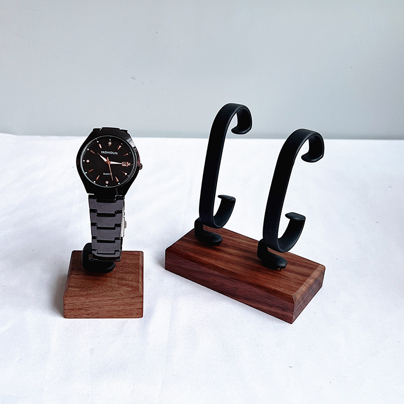 Wooden C‑Shaped Jewelry Displa - Jewelry And Watches Inc 评论和价格