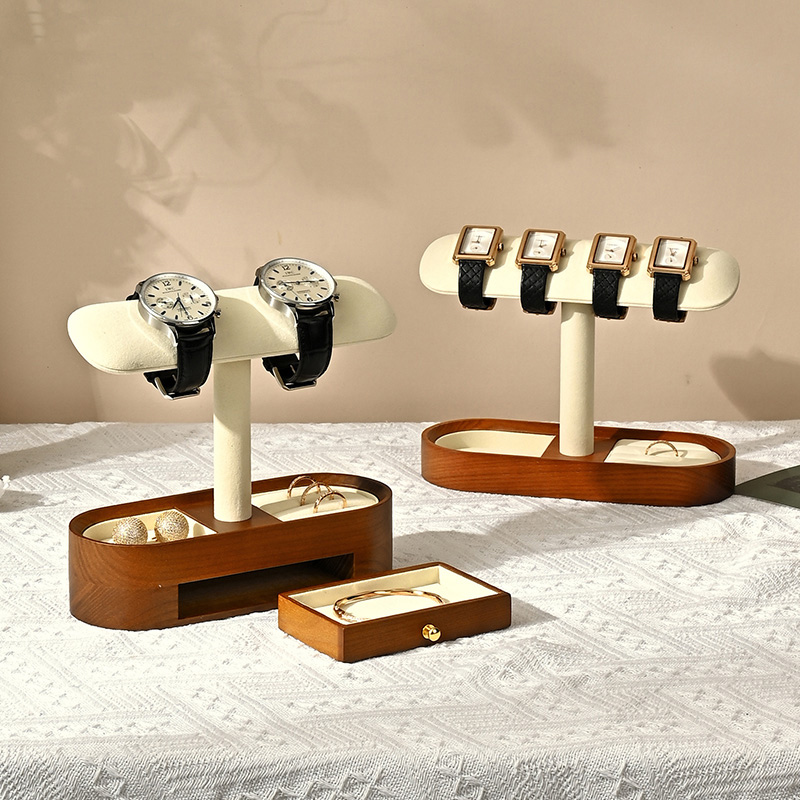 Oirlv Solid Wood Watch Organiz - Jewelry Box With Watches 评论和价格