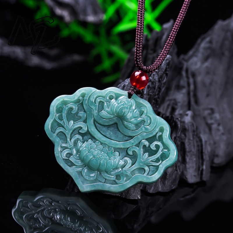 Real Burmese A Emerald Jade Bl - Jewelry & Watches Sp Z Oo Opinie 评论和价格