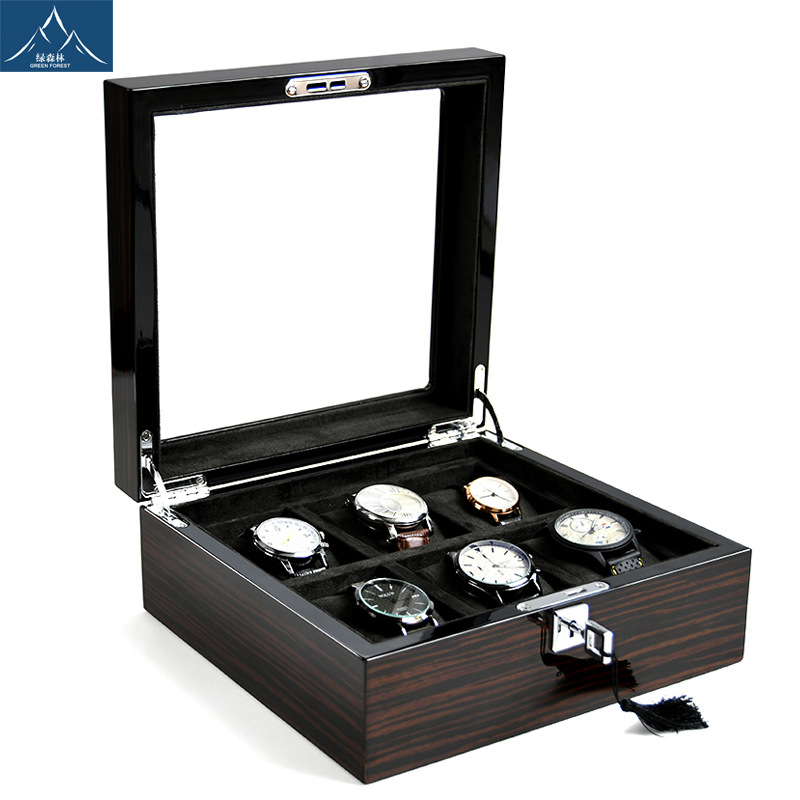 Hxl wooden piano lacquer multi - Jewelry Box With Watches 评论和价格