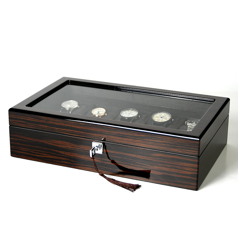 Hxl wooden piano lacquer multi - Jewelry Box With Watches 评论和价格