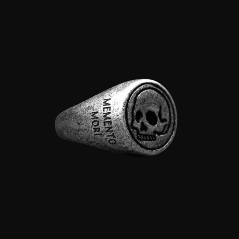 2025 Memento Mori Vintage New  - Mens Signet Ring 评论和价格