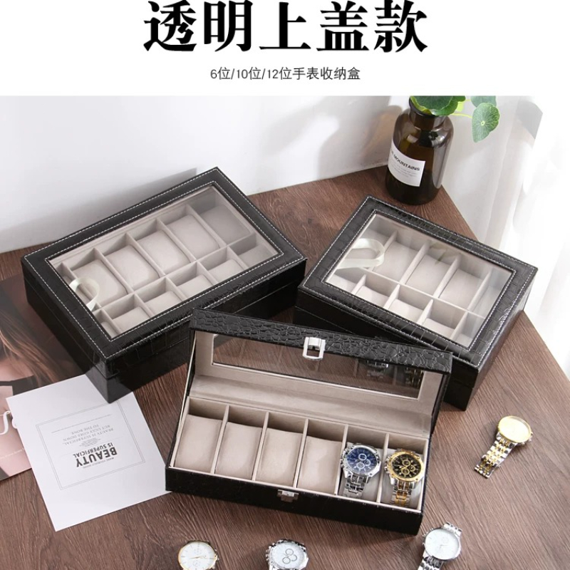 European Leather Watch Storage - Jewelry Box With Watches 评论和价格
