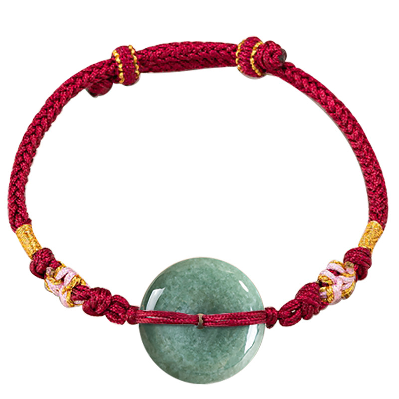 Green Myanmar Jadeite Donut Br - Jewelry & Watches Sp Z Oo Opinie 评论和价格