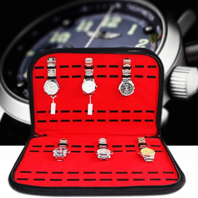 20 Slots Watch Storage Bag Con - Jewelry Box With Watches 评论和价格