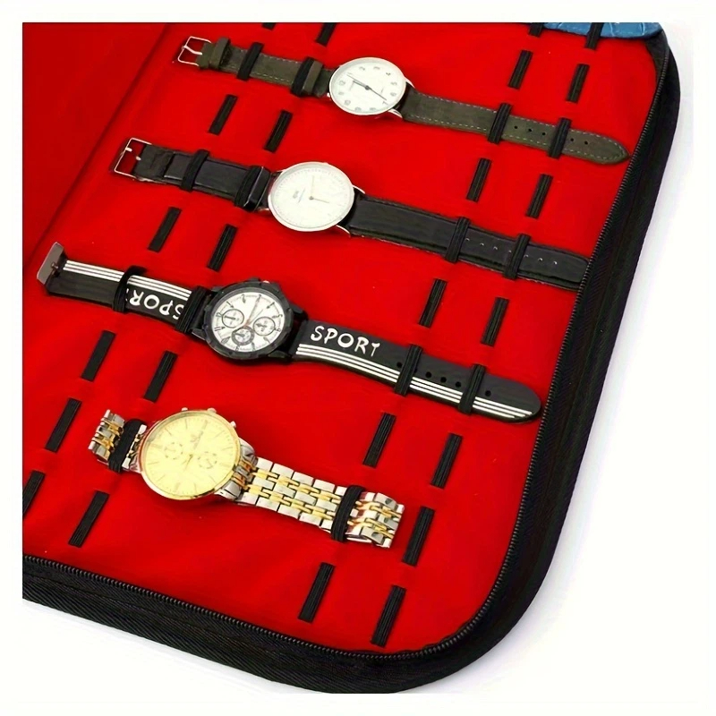 20 Slots Watch Storage Bag Con - Jewelry Box With Watches 评论和价格