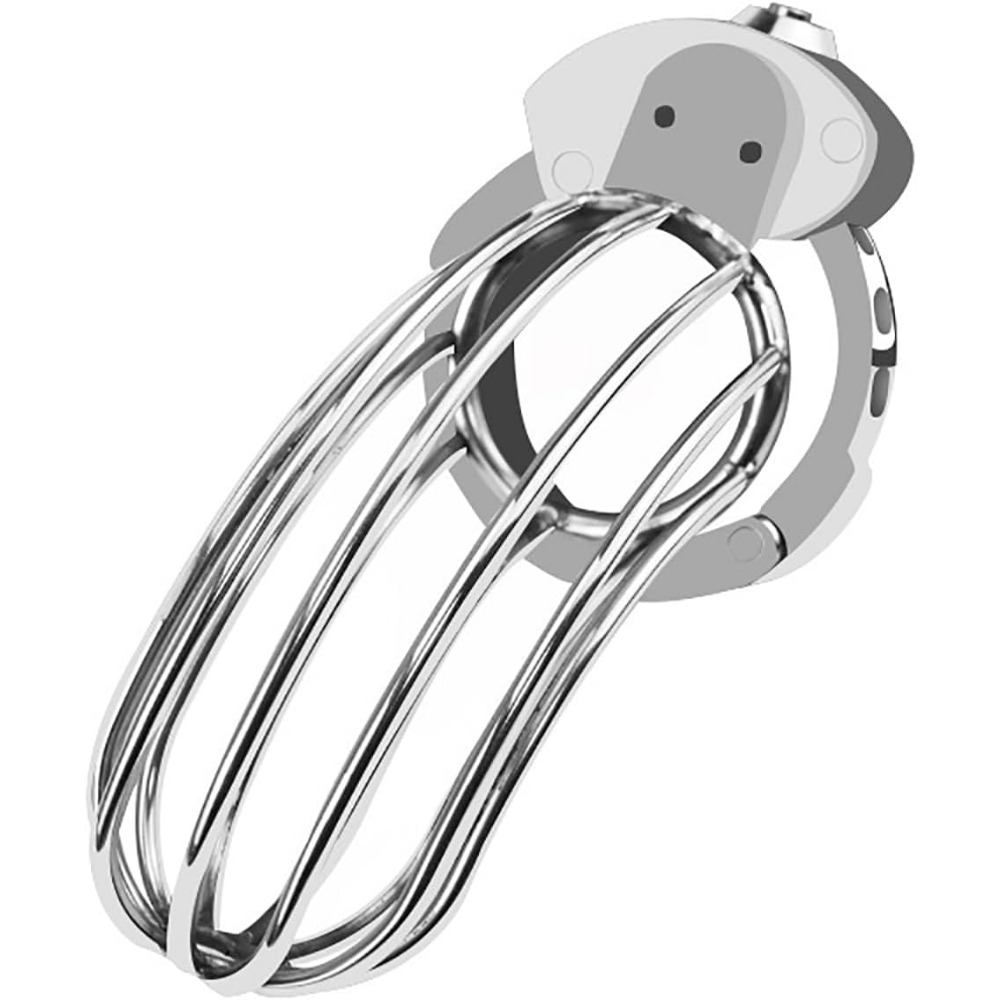Push Lock Adjustable Chastity  - Couple Ring Set 评论和价格