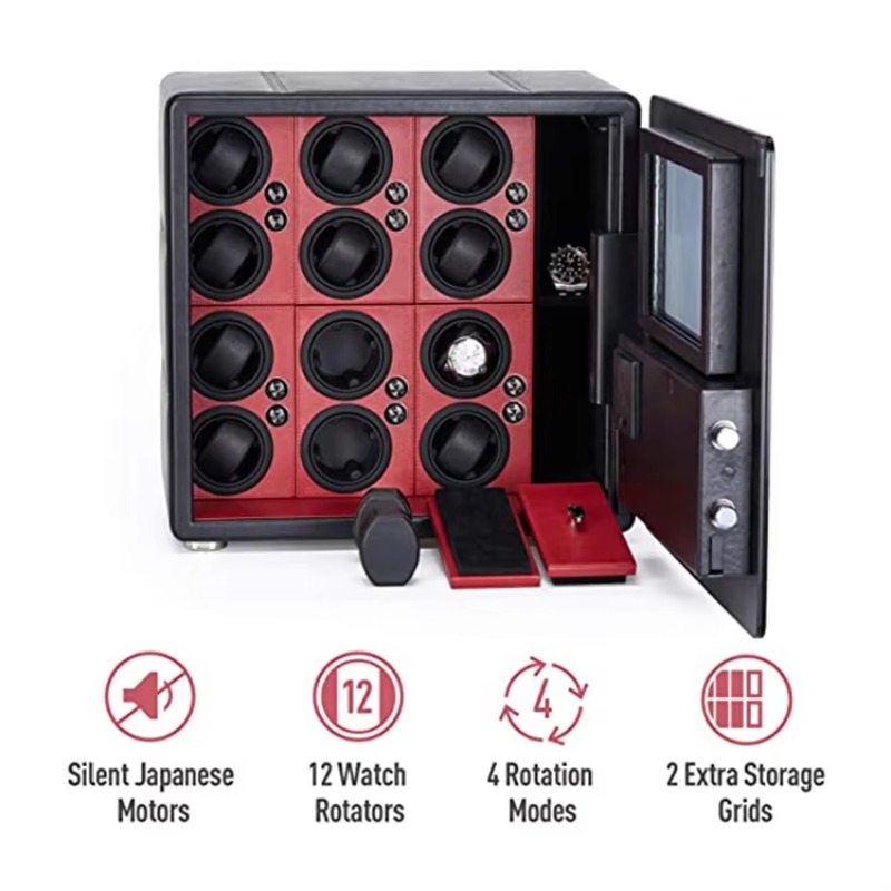 Luxury 12 Automatic Rotors and - Jewelry Box With Watches 评论和价格