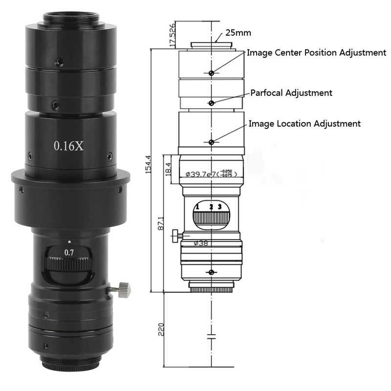 0.7X-4.5X Monocular Video Micr - Jewelry And Watches Inc 评论和价格