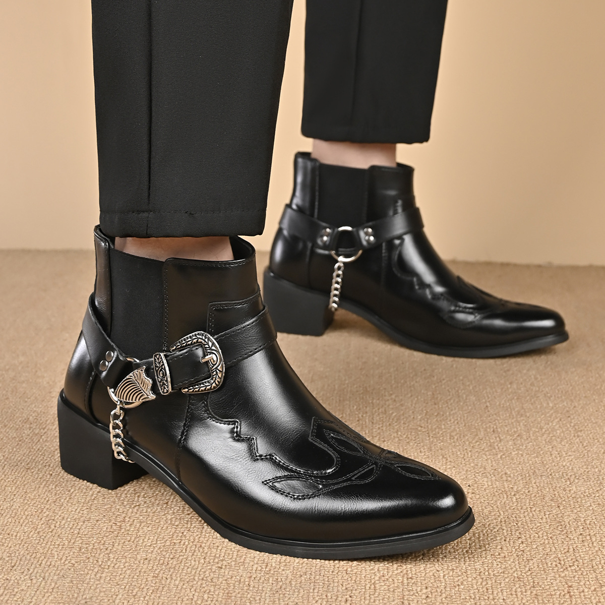 Fashion 2026 Men's Vintage Cow - Anklet Foot Chain 评论和价格