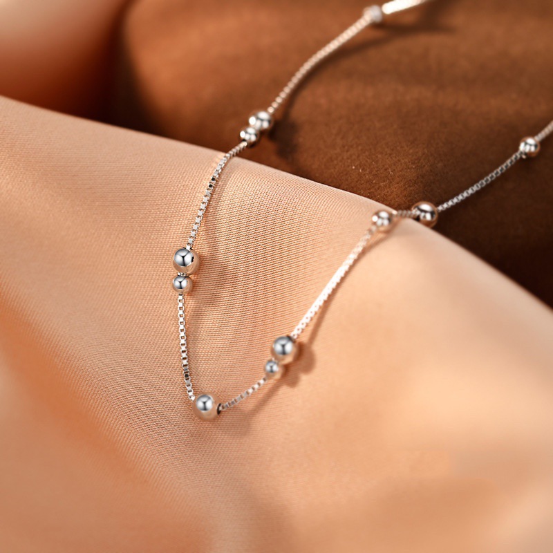 925 Sterling Silver Geometric  - Anklet Foot Chain 评论和价格